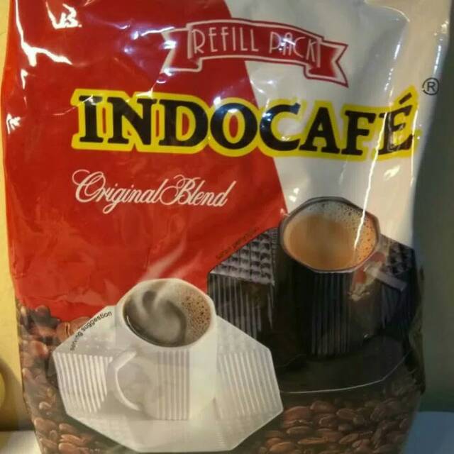 INDOCAFE ORIGINAL BLAND 180G REFILL PACK