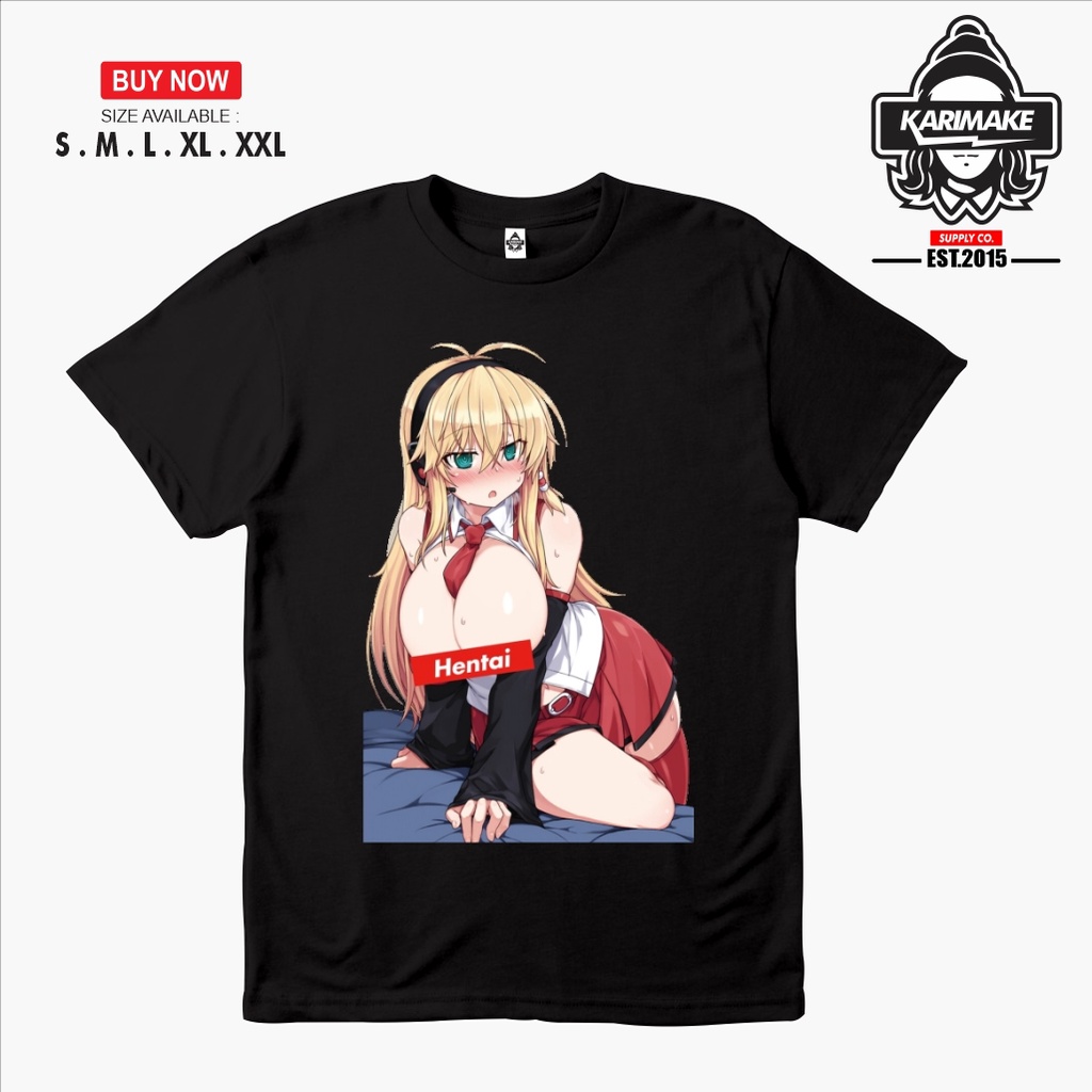 Kaos Baju Anime Jepang WIBU HENTAI Kaos Anime -