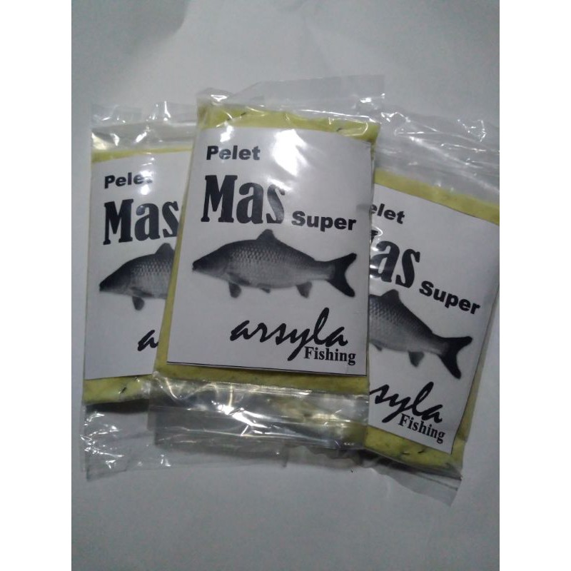 pelet ikan mas