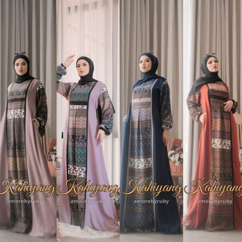 KAHIYANG DRESS AMORE BY RUBY GAMIS TERBARU