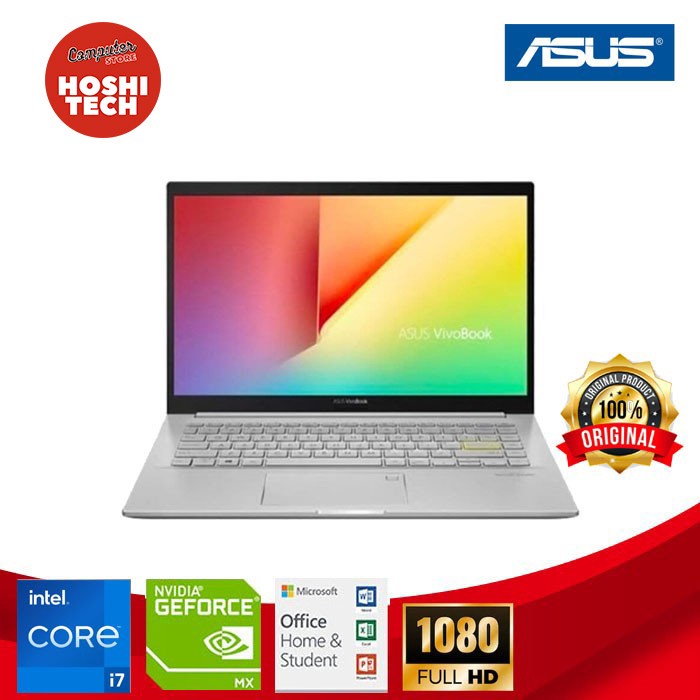 Notebook Asus K413EQ Core I7-1165G7 LAPTOP | RESMI