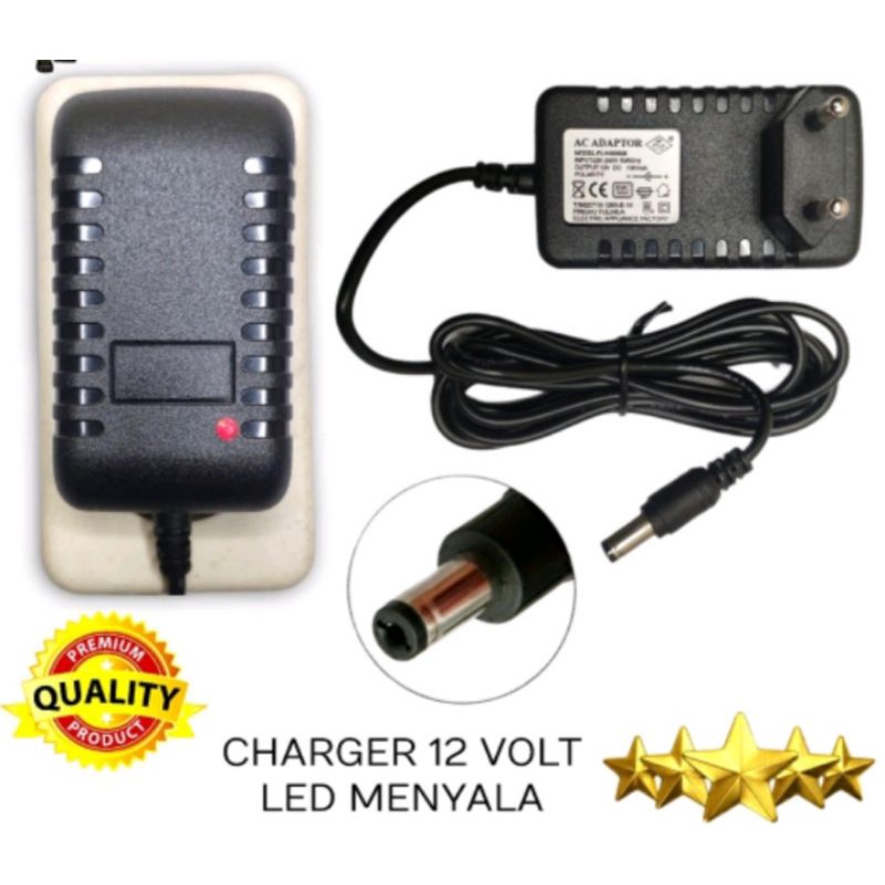 charger mobil / motor aki mainan anak 12volt