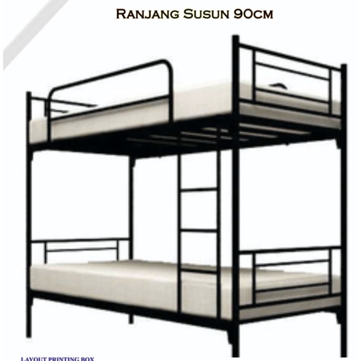RANJANG BESI/SUSUN - FOLDING BED