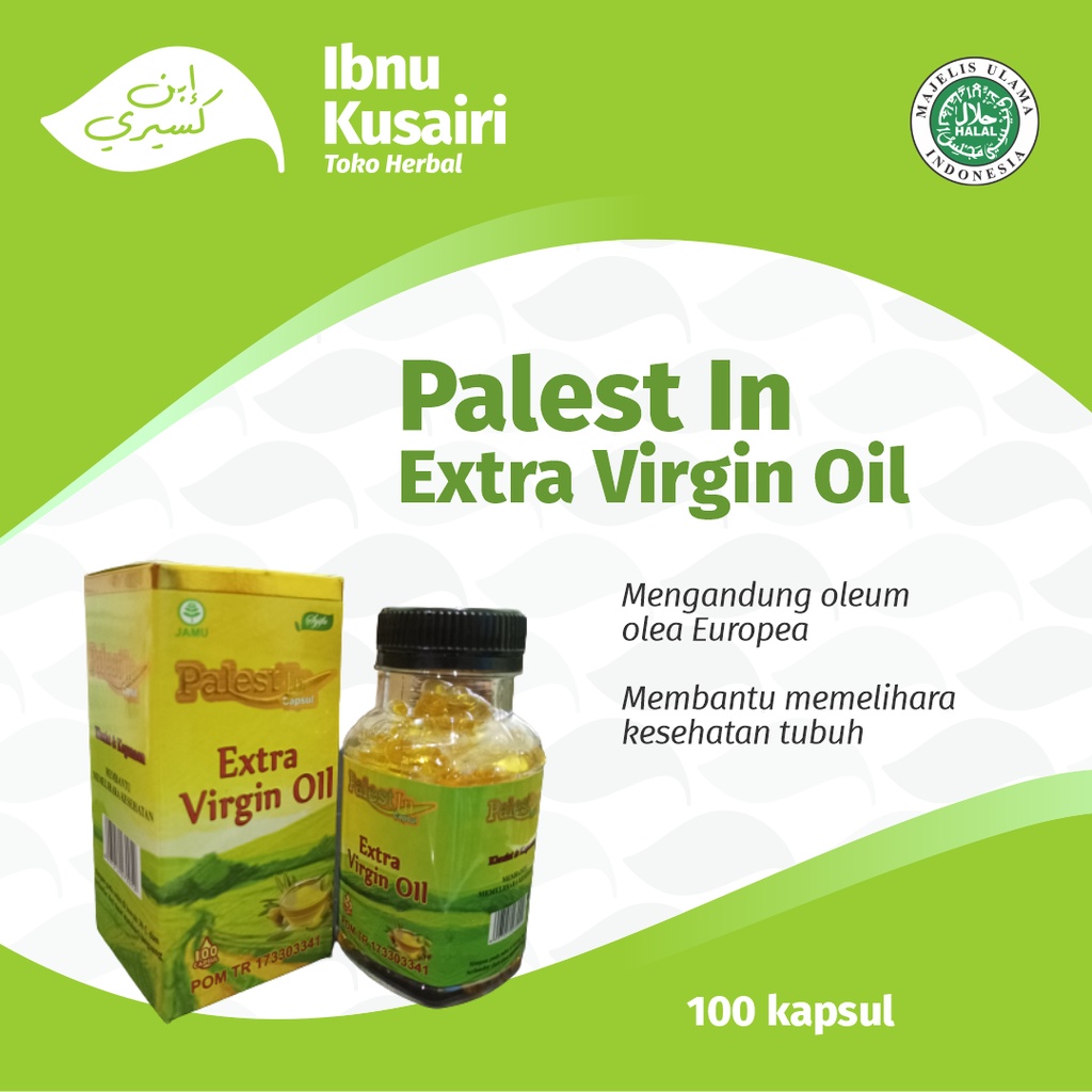 Minyak Zaitun Palest In isi 100 Kapsul