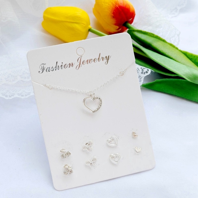 Korean Delicate Zircon Earrings for Women Luxury Chic Earrings Jewelry Sweet Heart Jewelry