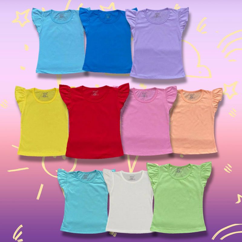 BAJU ANAK PEREMPUAN KAOS ANAK PEREMPUAN BAJU KAOS ANAK PEREMPUAN ATASAN ANAK PEREMPUAN BAJU ANAK CEW