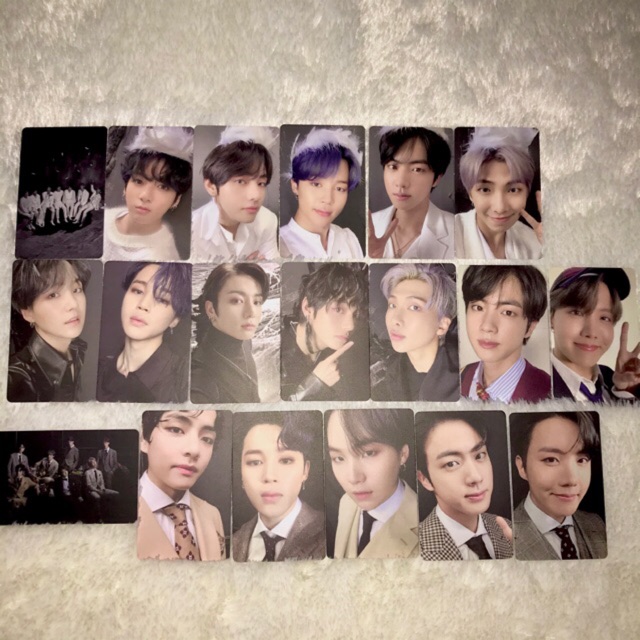 PHOTOCARD BTS MOTS 7 PC TAEHYUNG PC JUNGKOOK PC JIMIN PC ...