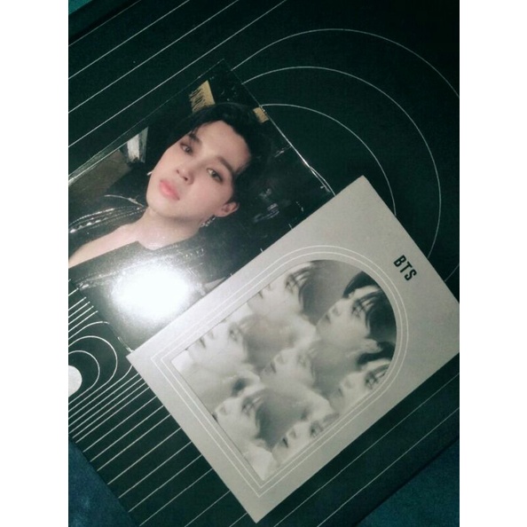 BTS MCB Mots Photobook Route Jimin photocard freebies pc ijo 2nd event Taehyung