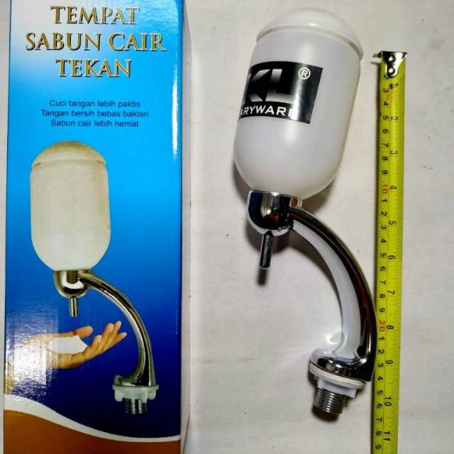 Tempat sabun cair/ Dispenser sabun tekan tancap