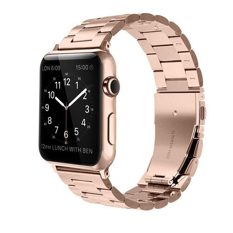 ✅MURAH-STRAP STAINLESS STEEL APPLE WATCH Untuk Series 1 2 3 4 5 SE 6 (SIZE 38 40 41)