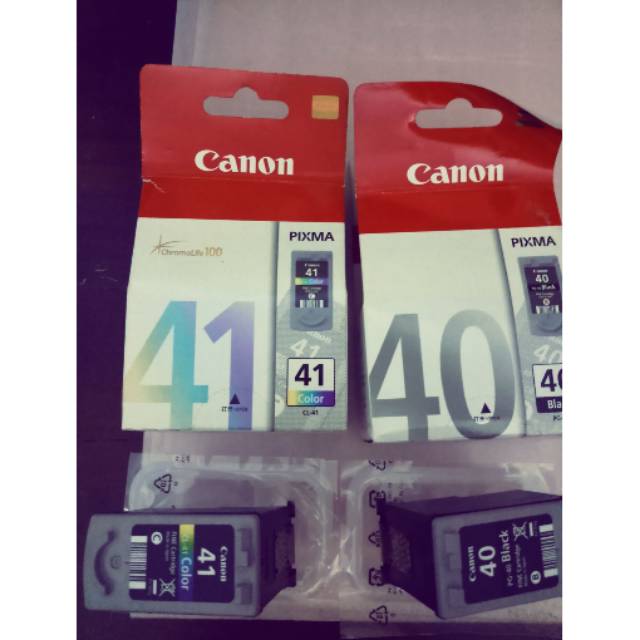 Tinta Canon 40-41 Ori Kosong