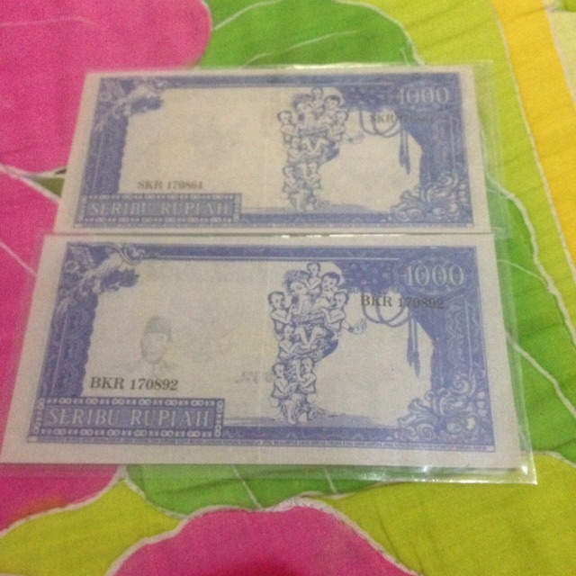 Uang Soekarno campur tahunnya