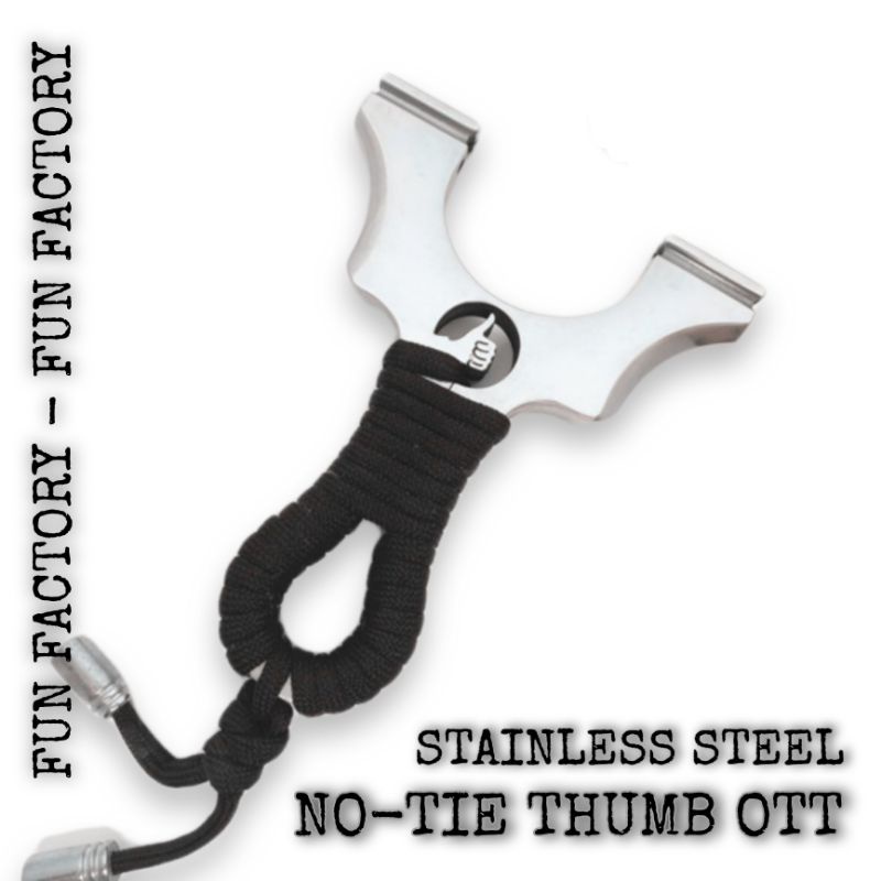 Ketapel OTT Stainless - NO-TIE THUMB