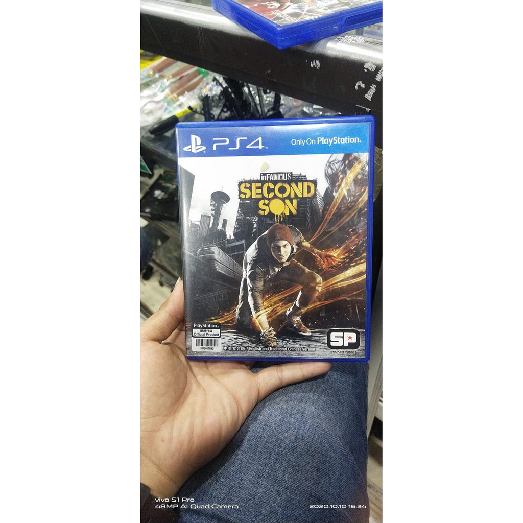 BD ps4 infamous second son (second)