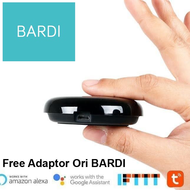 BARDI Smart UNIVERSAL IR REMOTE Wifi work with Alexa Google IFTTT