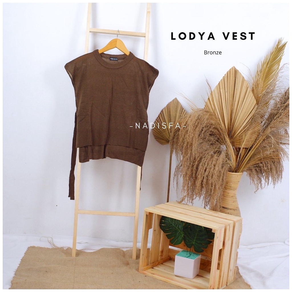 LODYA VEST RAJUT POLOS