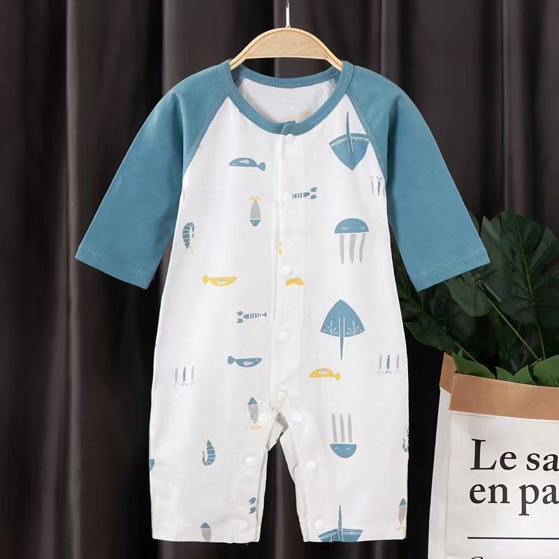 AN-31 Jumper bayi / Romper bayi / Baju Kodok Bayi 7/8