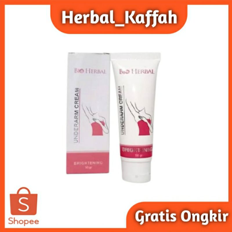 Bio Herbal Underarm Cream Mencerahkan Kulit Ketiak 50 gr Asli BPOM Bisa COD