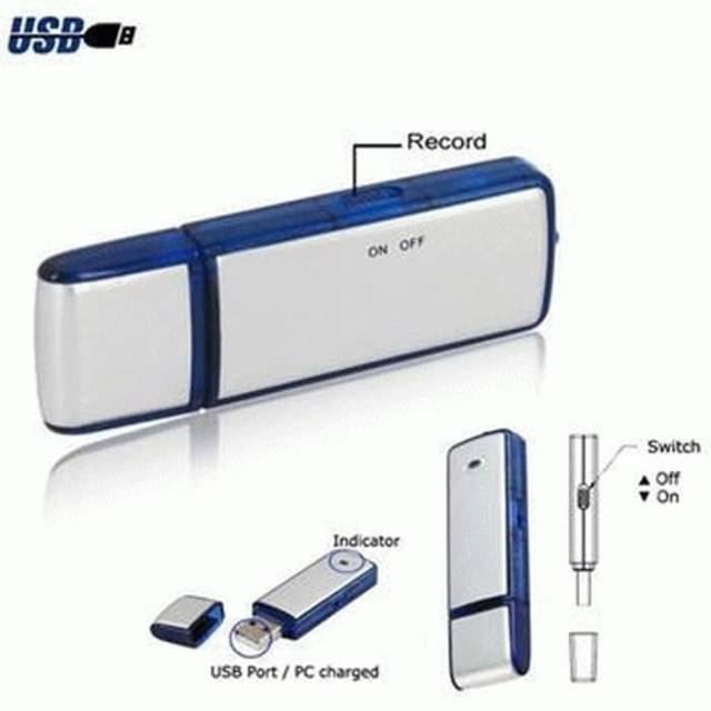 Usb Digital Audio Voice Recorder Hidden