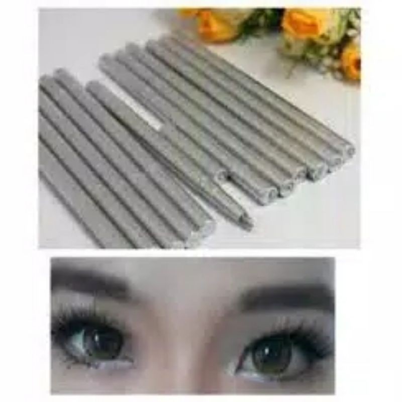 Medan Termurah Silver Black White Eyeliner &amp; Eyeshadow Pensil Aigner