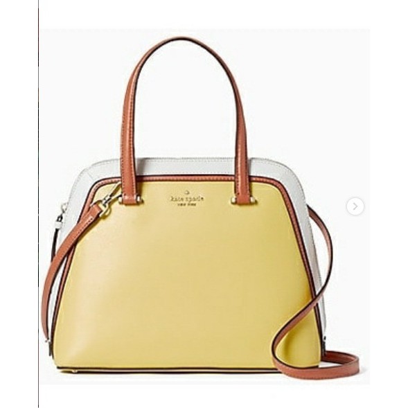 Tas KS Patterson Drive medium dome satchel colorblock limelight multi sz 28x25x13cm