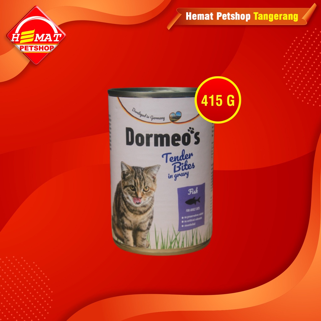 Makanan Basah Kucing Kaleng Cat Wet Food Dormeos 415 gram