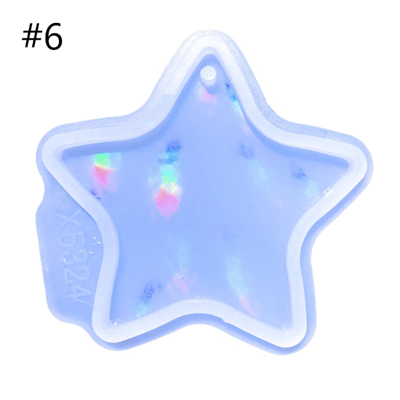 SIY Light and Shadow Keychains Mold DIY Epoxy Craft Necklace Earrings Jewelry Mold