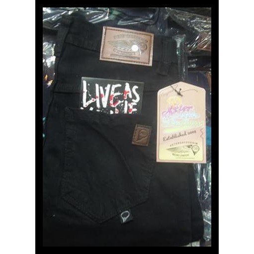 NU89 CELANA JEANS PSD BLACK / PETER SAYS DENIM BLACK / PSD HITAM MFND