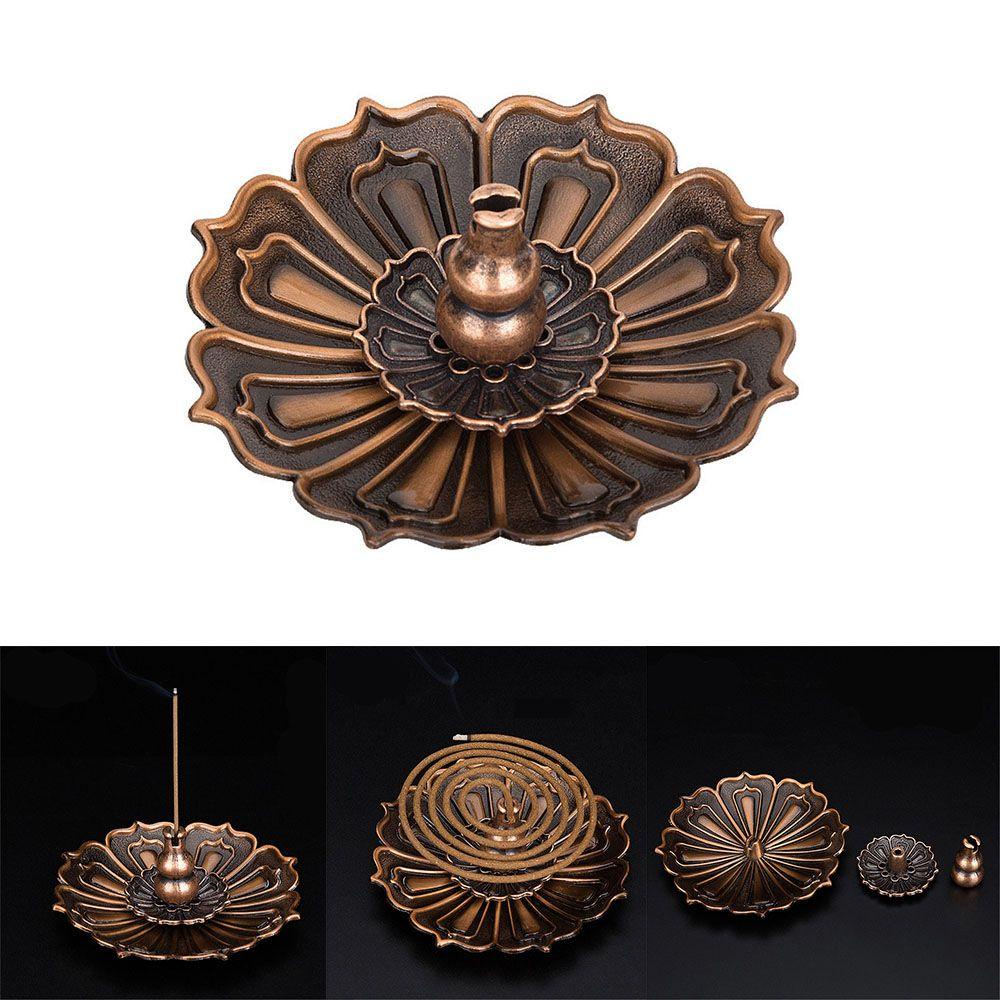 Top Incense Stick Holder Multifungsi Home Lotus Flower Catcher Buddhism Cone Dupa Kerucut Pedupaan