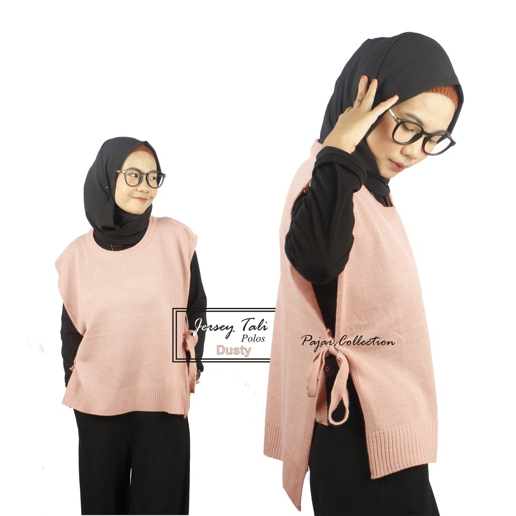 VEST ROMPI RAJUT TALI/VEST KNIT OUTER