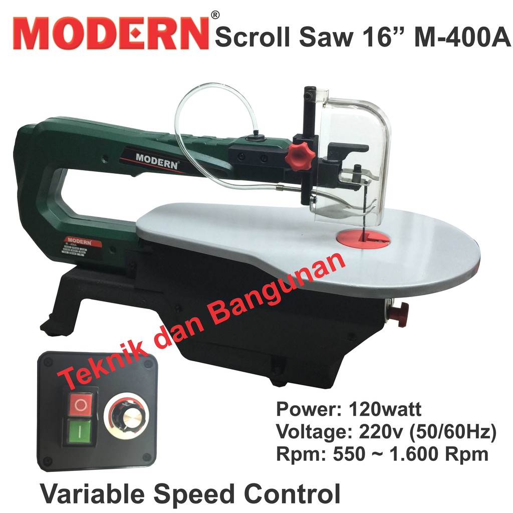 Scroll Saw Modern 16" M-400A