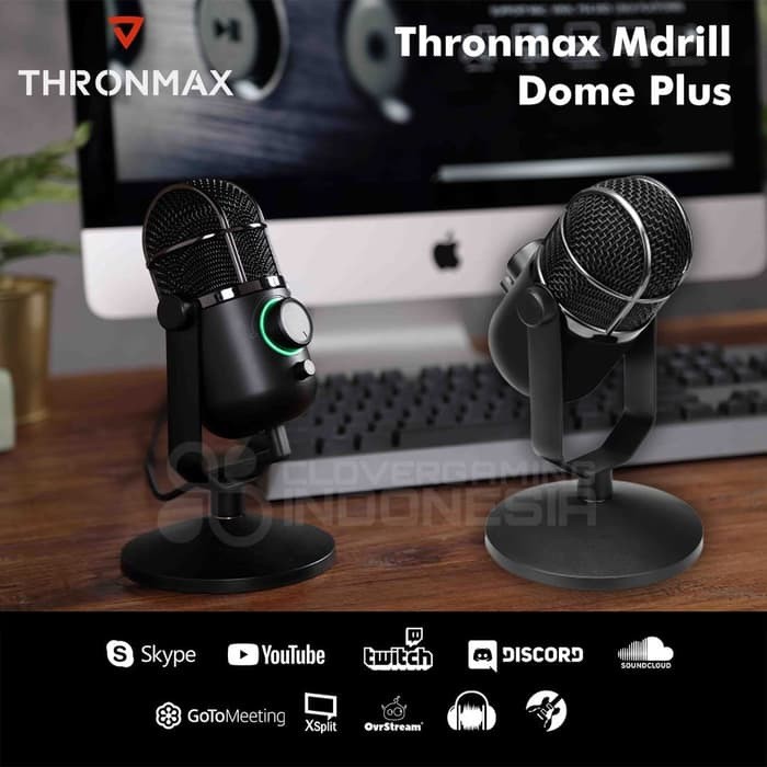 ThronMax Mdrill Dome M3 - M3P Streaming Condenser Microphone Mic