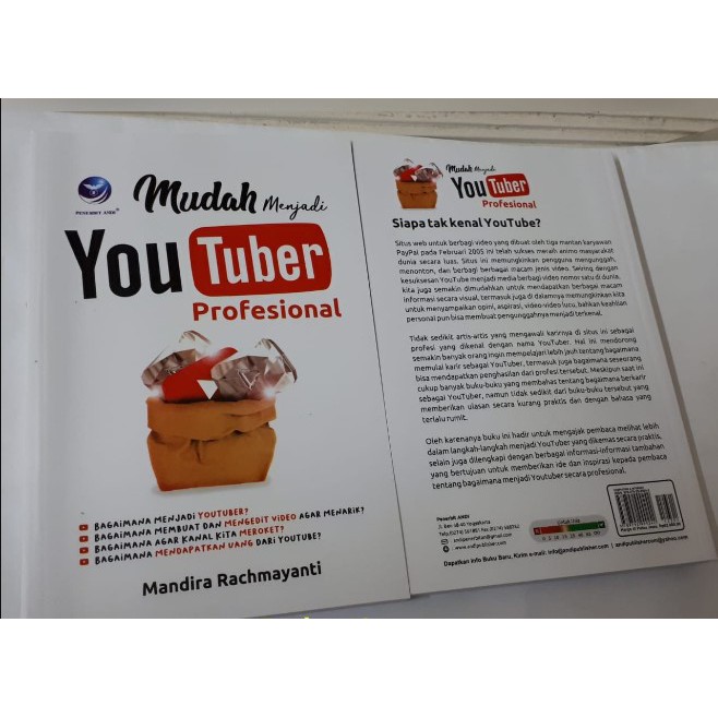 Buku Mudah Menjadi YouTuber Profesional