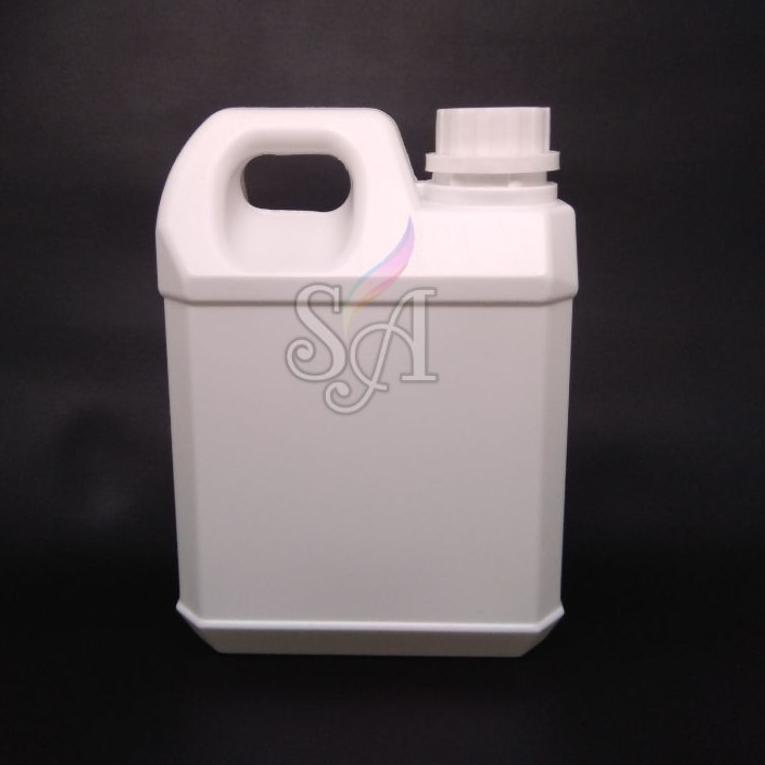 Jerigen 1LITER Kotak Segel/ Jerigen 1 gram HDPE  Natural Segel (isi 10pcs) 2G8
