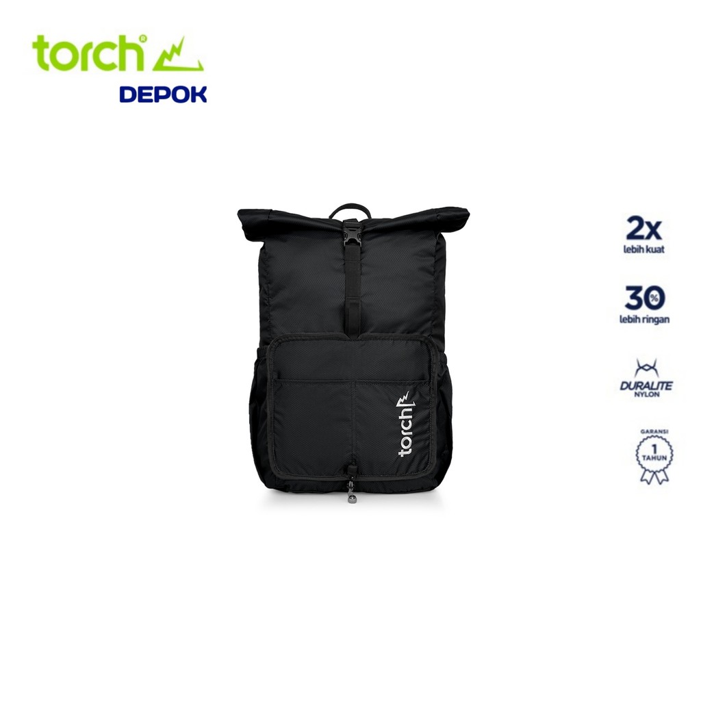 TORCH Depok Tas Lipat Kumano 19+2L Hitam