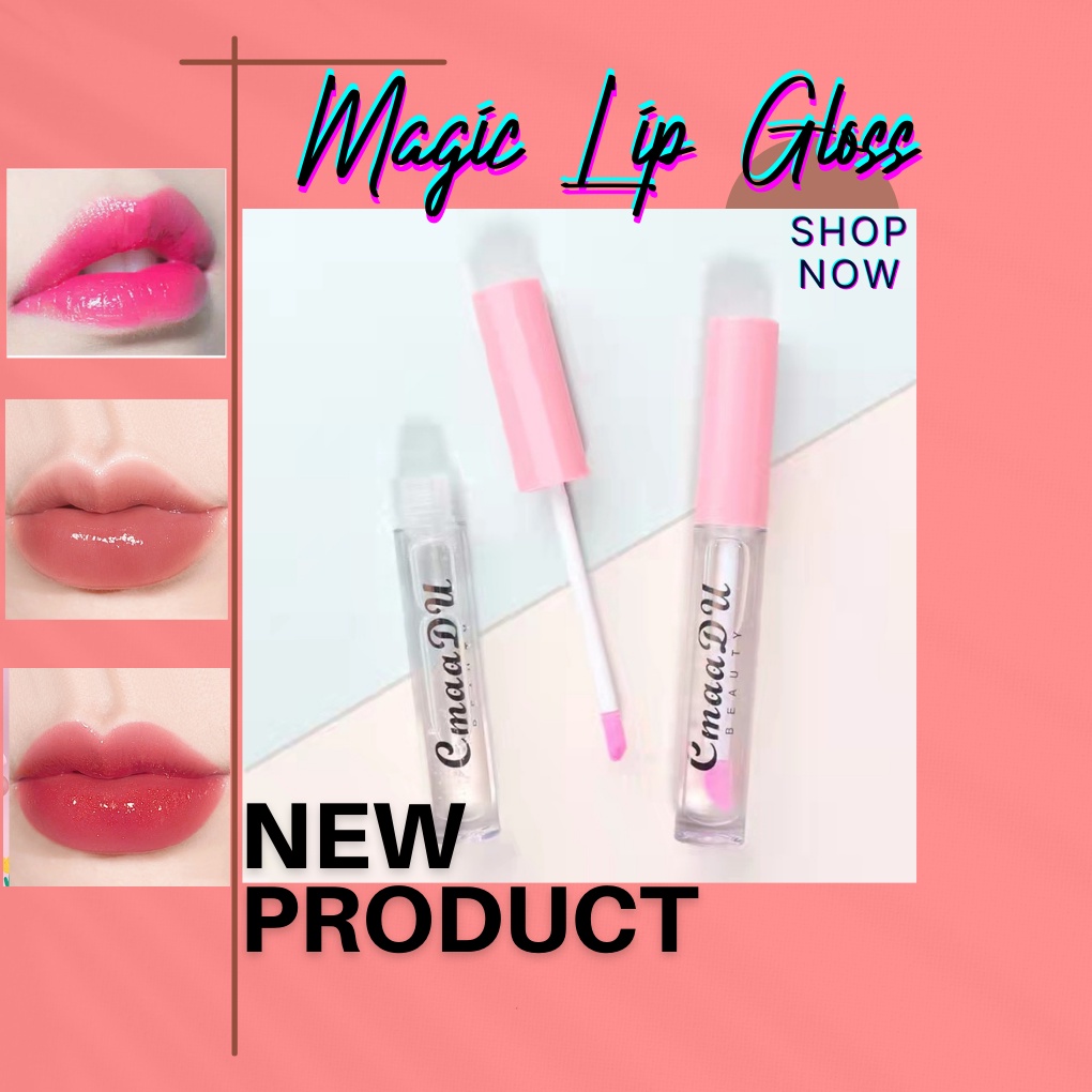 Jual Magic Lips Gloss Cair Lip Balm Cair Warna Bening Tahan Lama