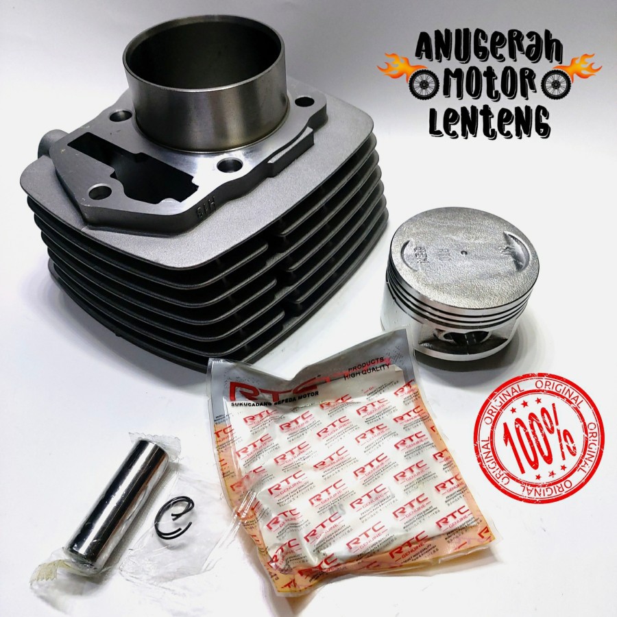 Paket Blok Seher RTC Cylinder Block Kit Honda Tiger