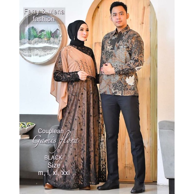 couple gamis /couple gamis flora