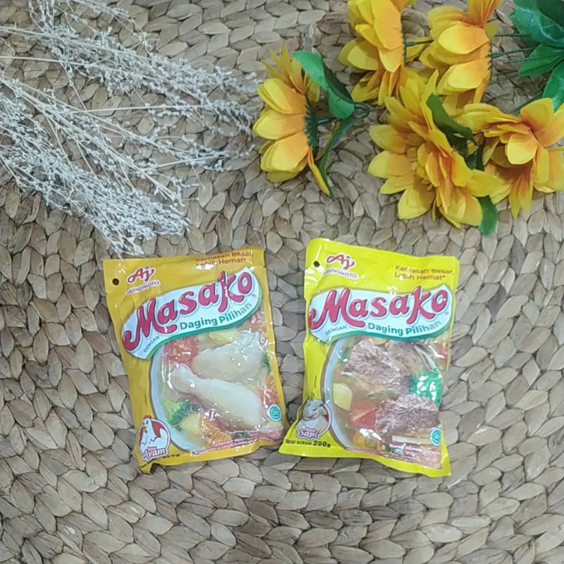 

MASAKO kemasan 250g Rasa Ayam&Sapi