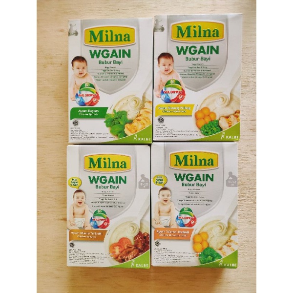 Milna Wgain Bubur Bayi 8-12 Bulan