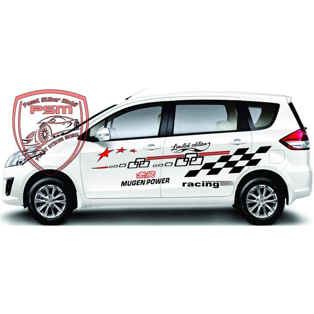 STIKER ERIGA STICKER MOBIL SUZUKI ALL NEW ERTIGA SPORT CUSTOM TEXT stiker sticker ertiga ignis balen