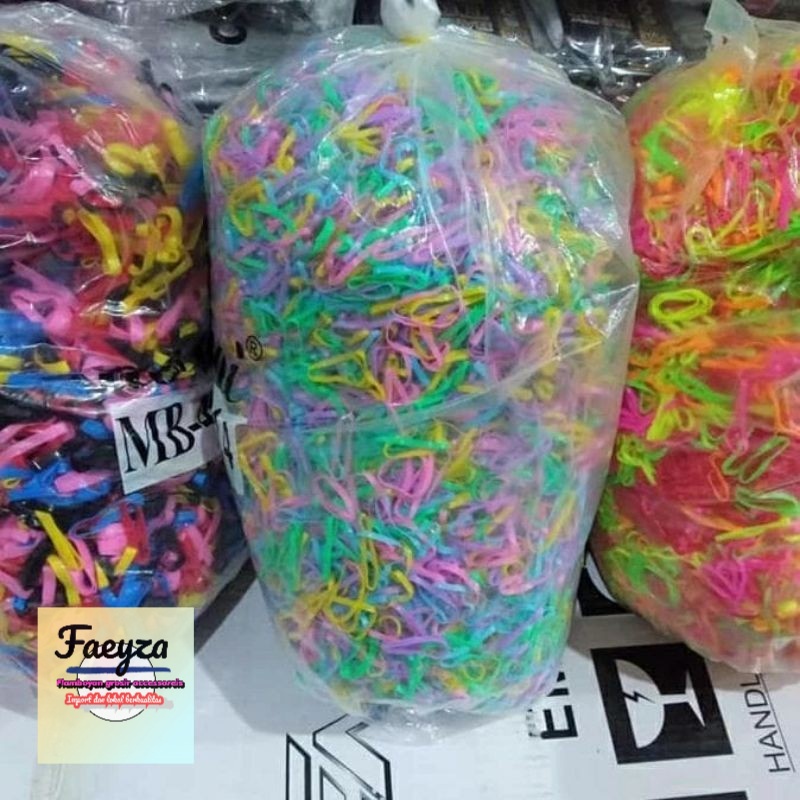 KARET IKAT JEPANG KILOAN 1 KG WARNA MEDIUMgrosir