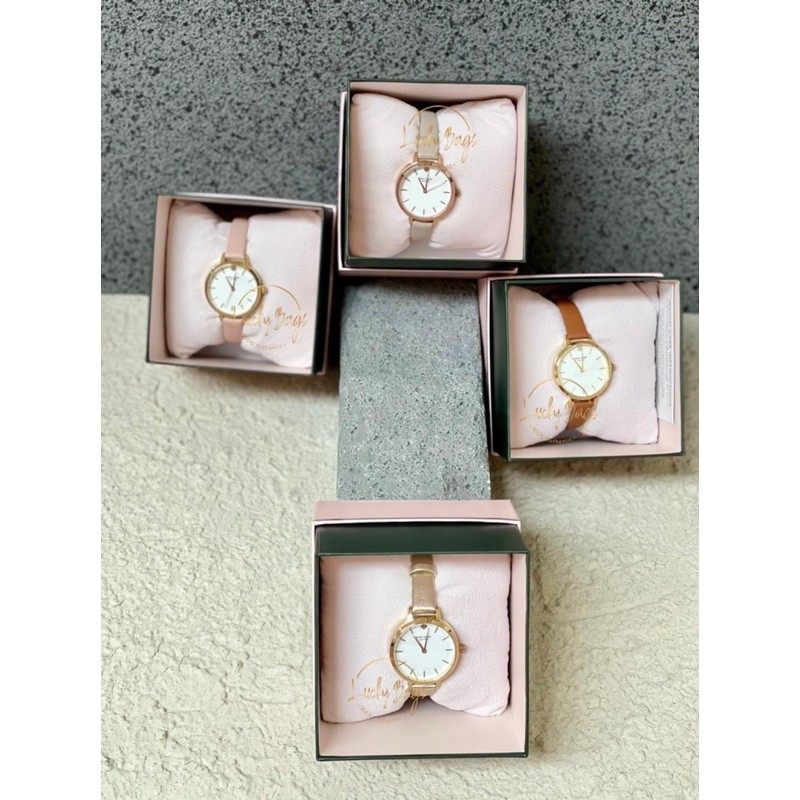 Watch ks original / jam wanita / arloji / kate spade KSW9008 pale gold