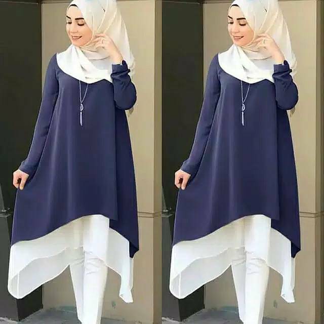 Shakayla Fashion Tunikmurah Atasan wanita Atasan tunik Baju tunik Kirana Tunik Terbaru