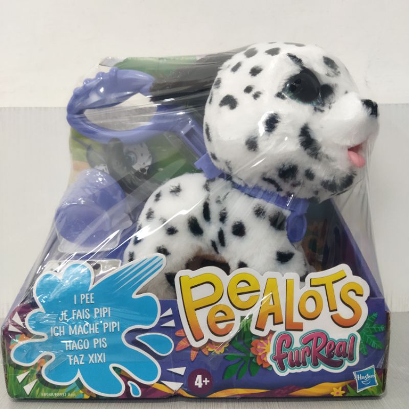 ori original hasbro furreal peealots fur real mainan dalmation dalmatian dog puppy pet hewan peliharaan toy toys kids girl cewek cowok anjin hadiah bisa minum pipis kencing bayi baby kado ultah gift boneka doll