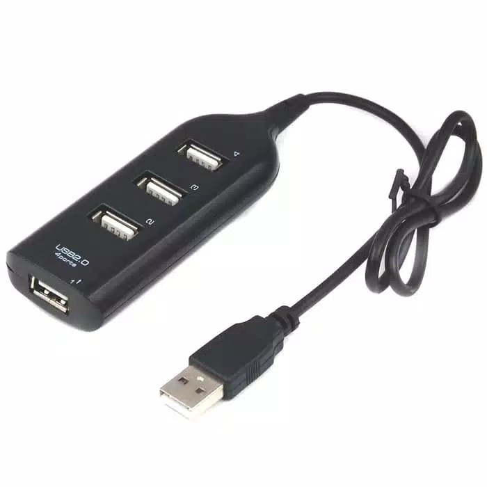 USB HUB 4 PORT SAMBUNGAN CHARGER PENGHUBUNG LAPTOP