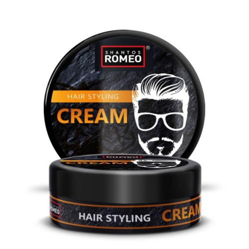 SR HAIR CREAM POMADE POT 75GR ORIGINAL BPOM / POMADE OIL WATTER WAX CLAY BASED