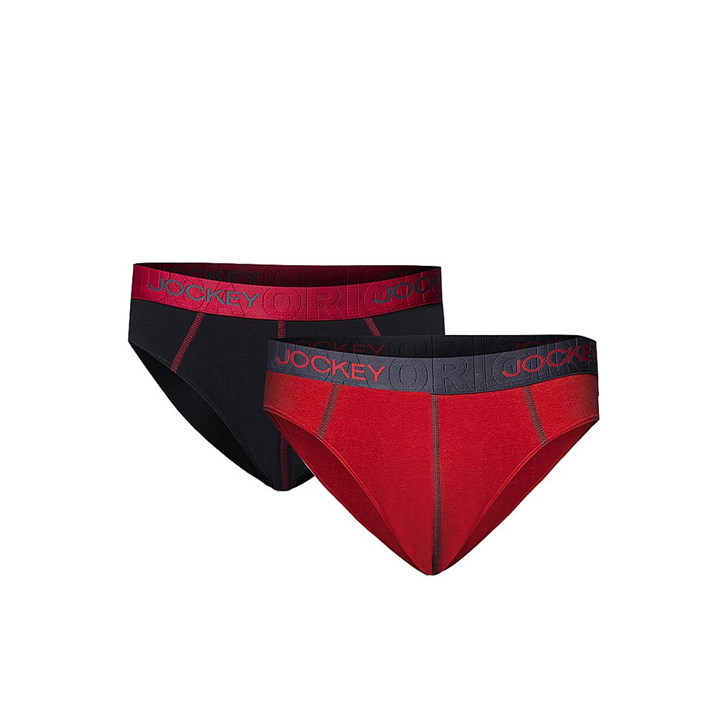 Jockey Brief Underwear M-Bfxmos218A067 Red