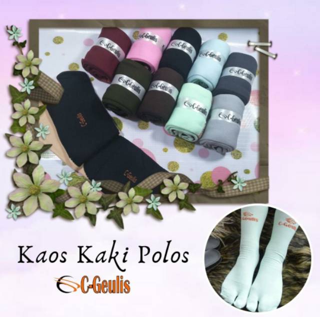C ~ Geulis Kaos kaki (4 pcs)