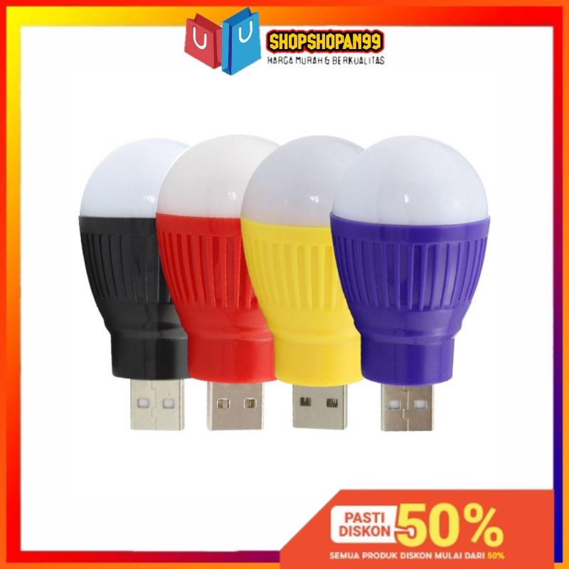 BOHLAM USB 3 WATT / Lampu Bohlam LED / LED Light 3 Watt USB